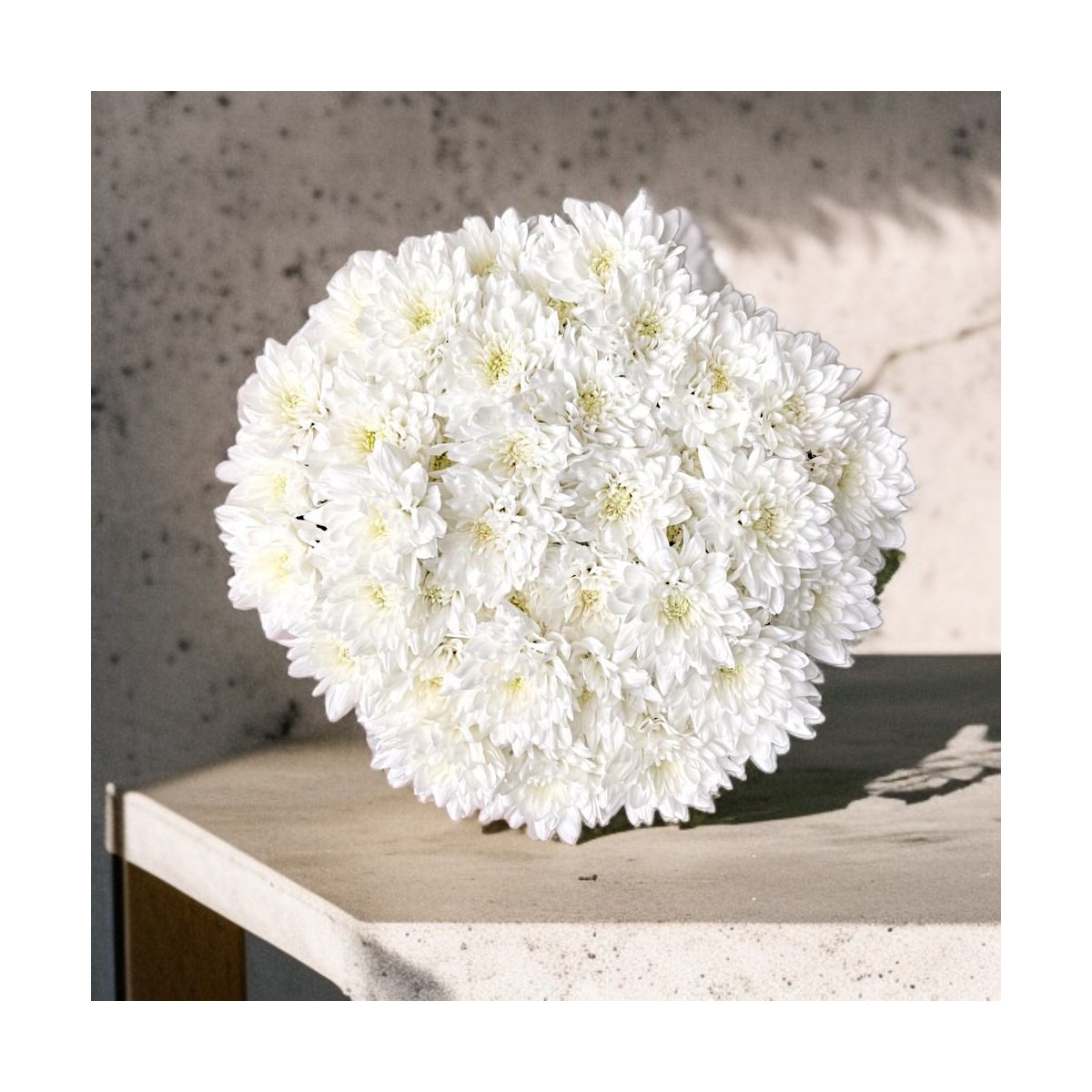 Puokštė "Baltos Chrizantemos" 11 vnt....