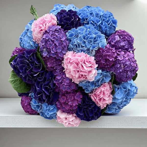 Puokštė "Hortenzijų Gama" 5 vnt. žiedų, -10%