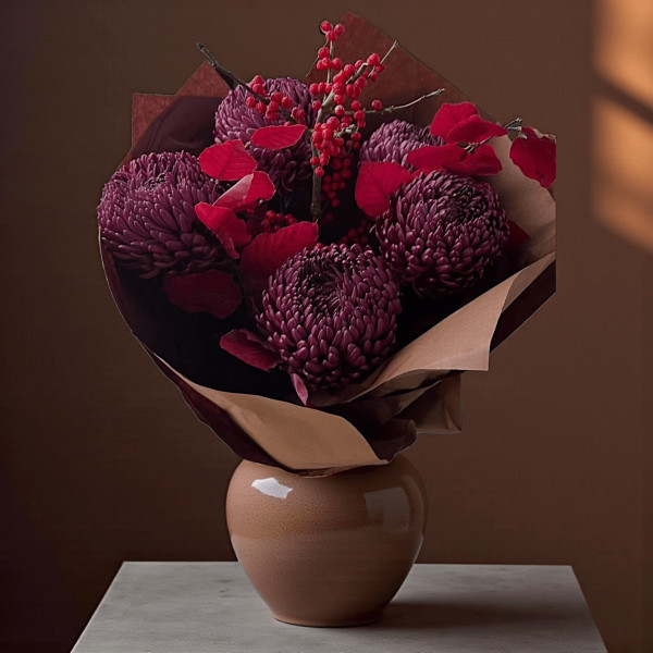 Puokštė „Crimson Mood“ –...