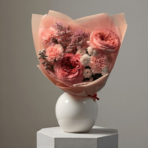 Puokštė „Blush Morning“ —...