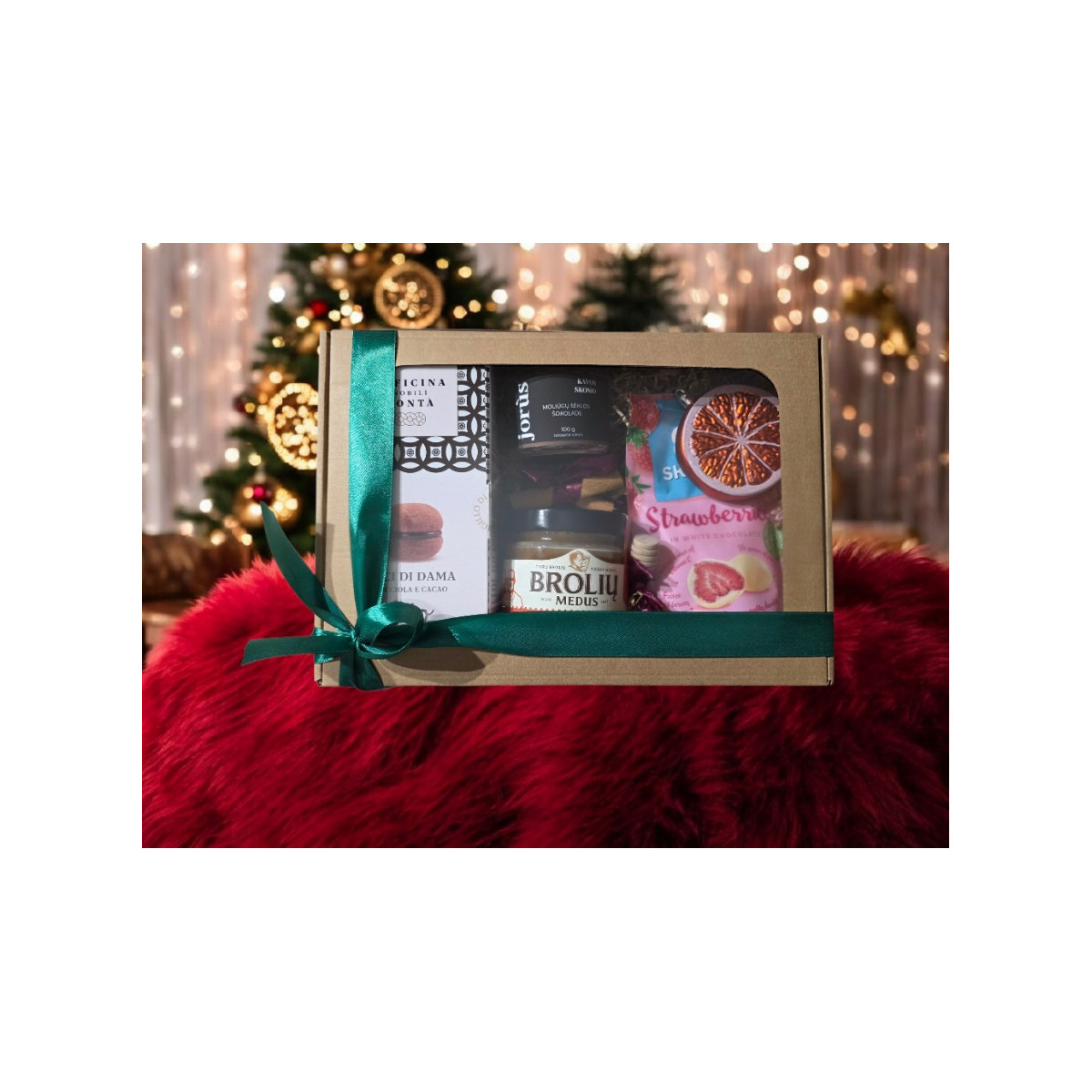 Dovanų rinkinys "Premium Honey & Treats"