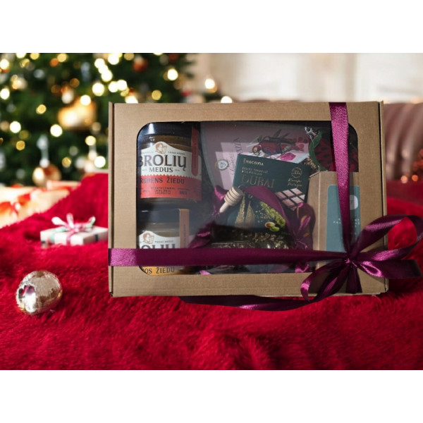 Dovanų rinkinys "Santa's Deluxe Honey Chest"