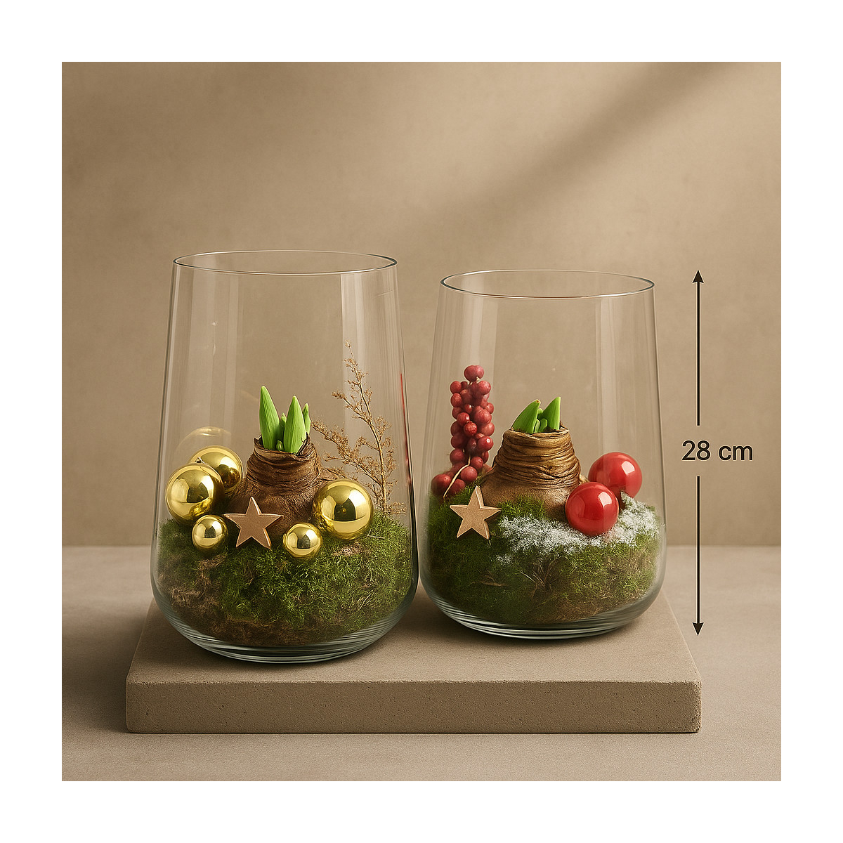 Vazoninė dekoracija su amariliu...