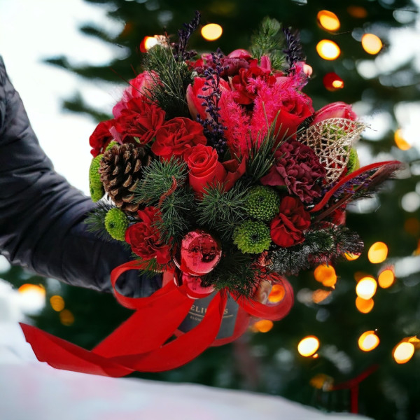 Gėlių dėžutė „Žiemos Rubinas“