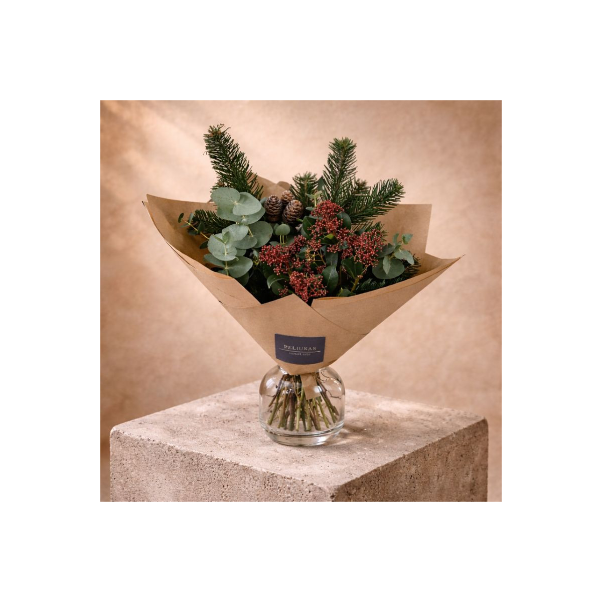 Puokštė „Žiemos Švelnumas“