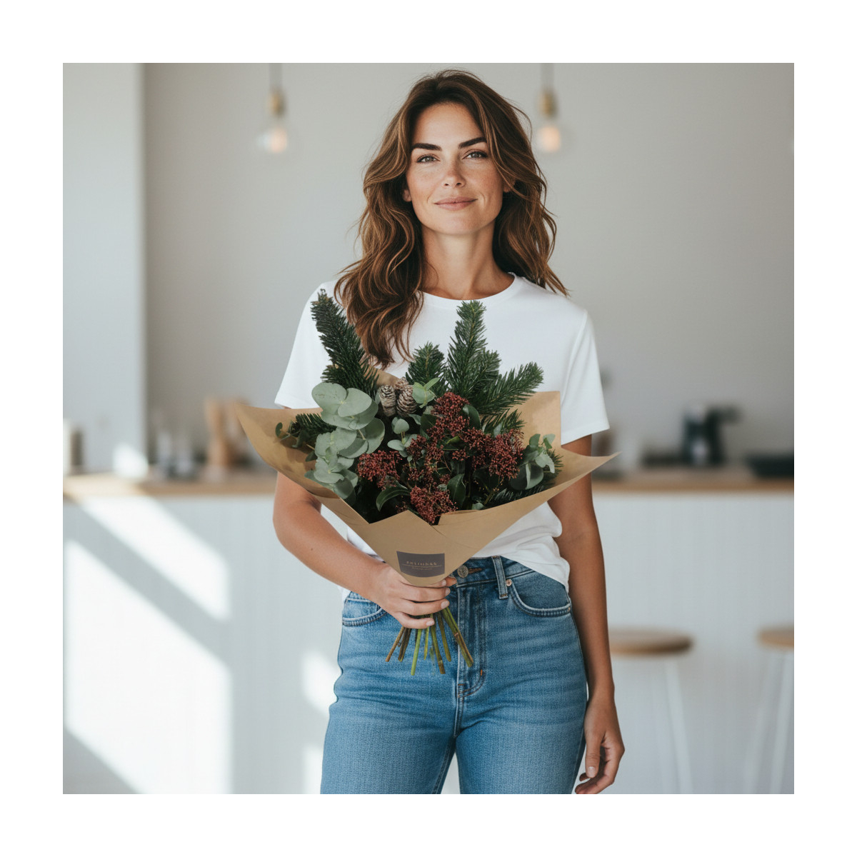 Puokštė „Žiemos Švelnumas“