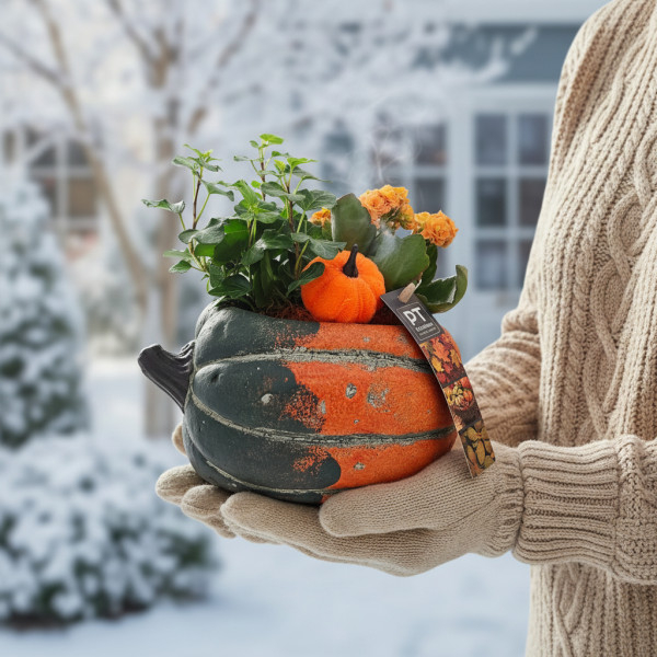 Vazoninis augalas „Moliūgas“