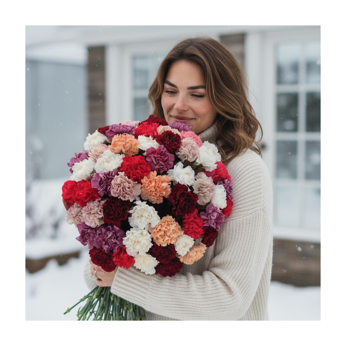 Puokštė "Gvazdikų Gama" 31 vnt....