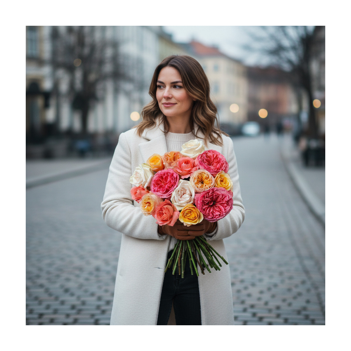 Puokštė "Bijūninių Rožių Gama" 11...