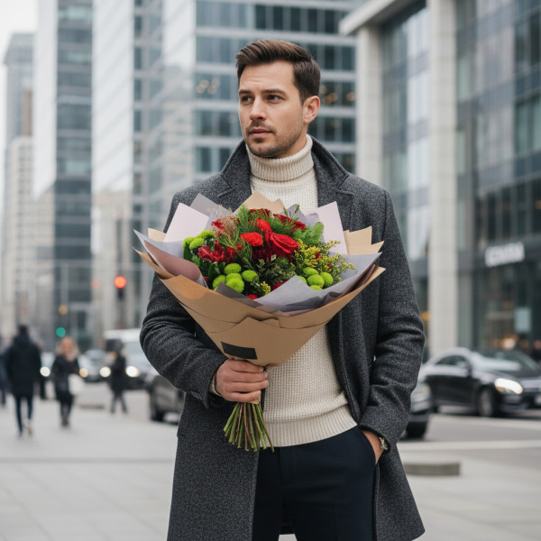 Puokštė "Sodri Ledi"