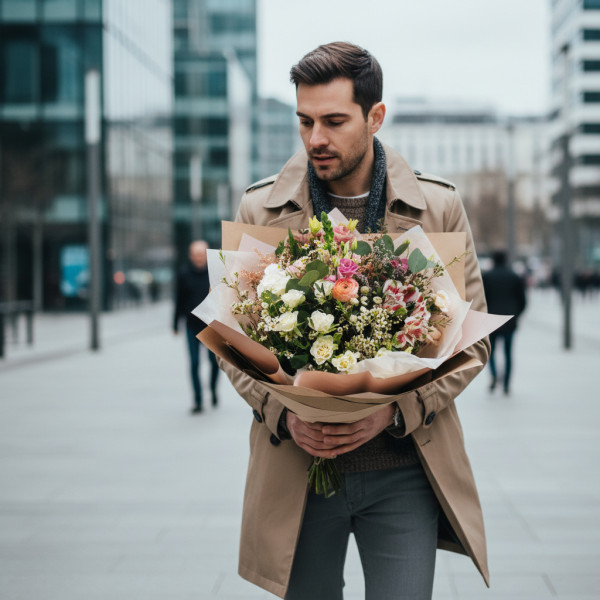 Puokštė "Pastelinė Karalienė"