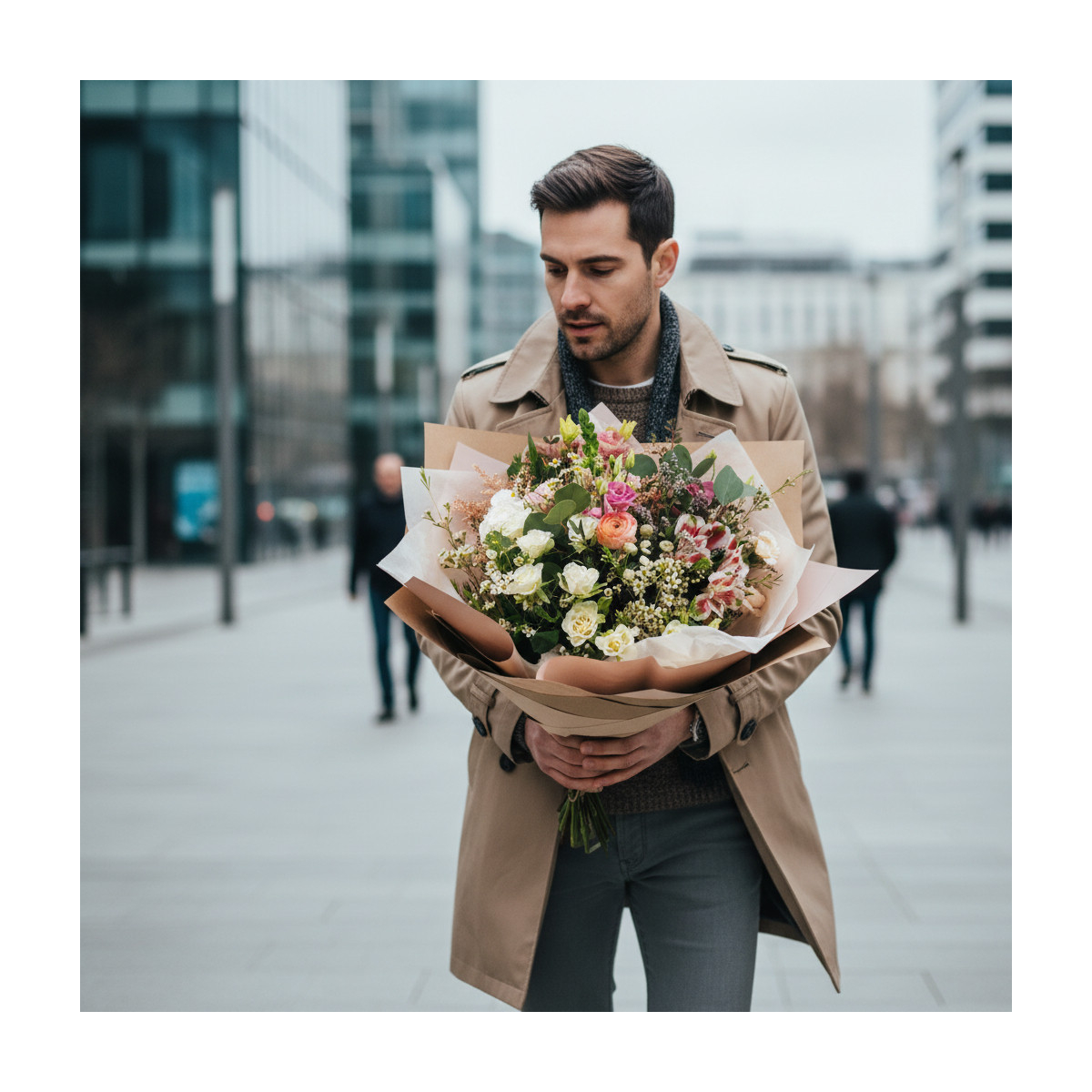 Puokštė "Pastelinė Karalienė"