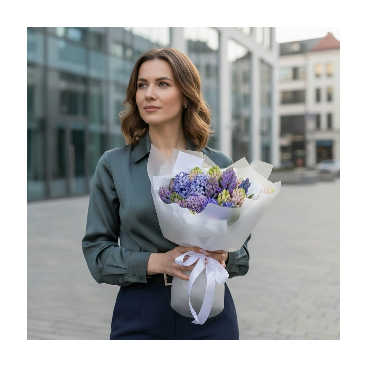 Puokštė "Hiacintų Gama" 11 vnt....