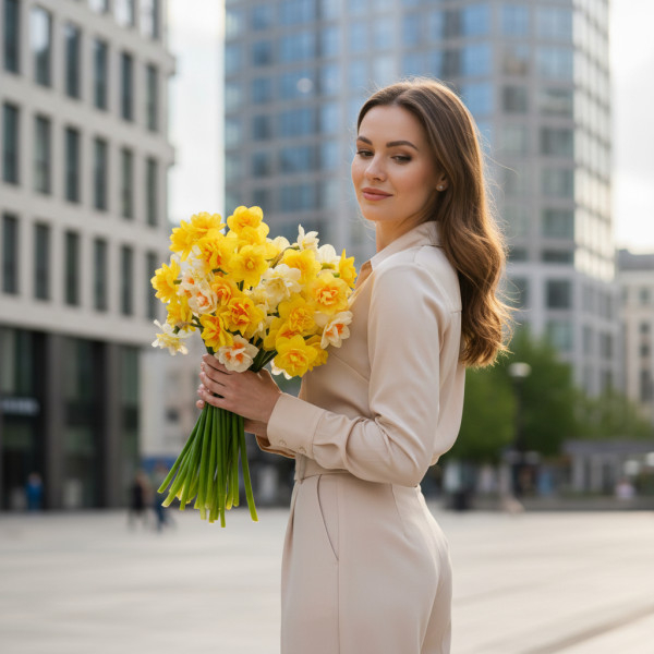 Narcizai (Spalvų Mix)