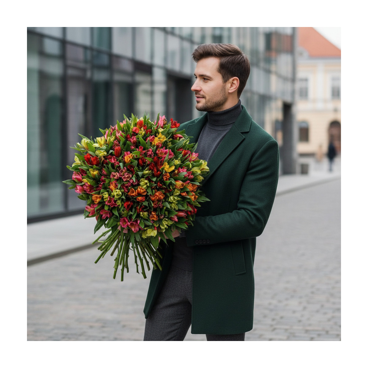 Puokštė "Alstromerijų Gama" 11 vnt....