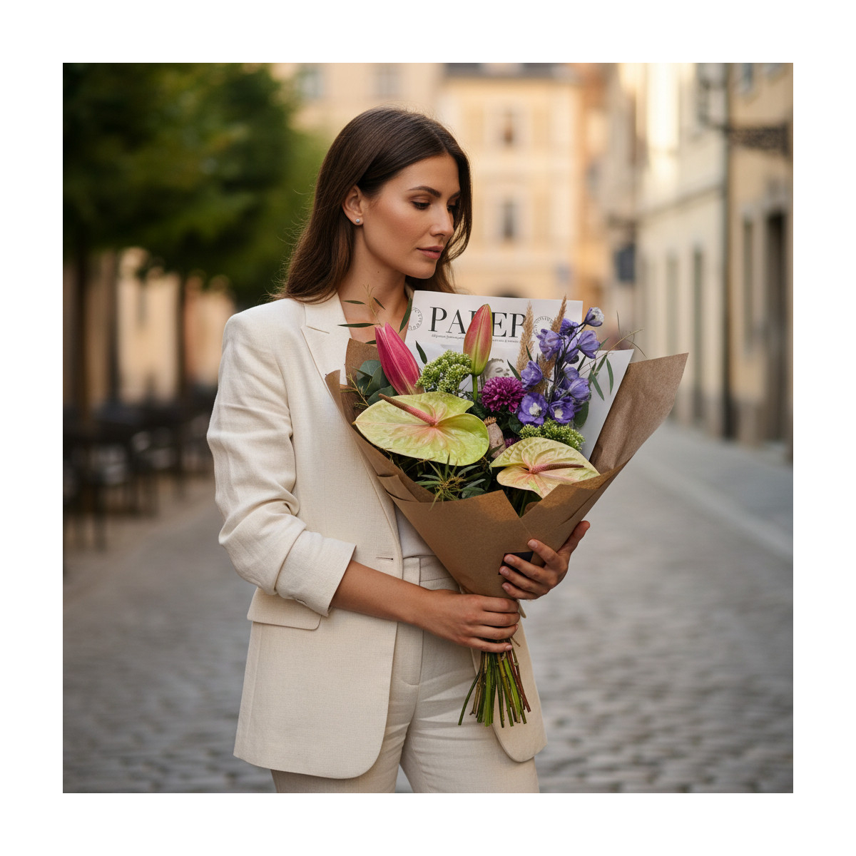 Puokštė „Urban Contrast“ — City Line...