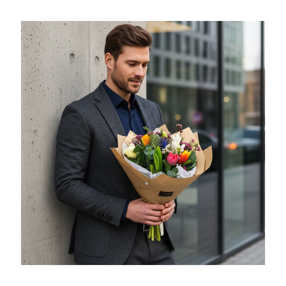 Puokštė "Pavasariniai žiedai"