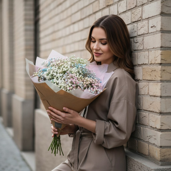 Puokštė "Švelnus Pūkelis"