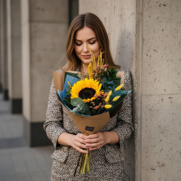 Puokštė "Saulėgrąža"