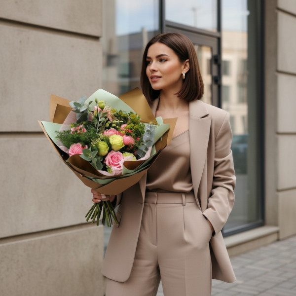 Puokštė "Gaivus Švelnumas"