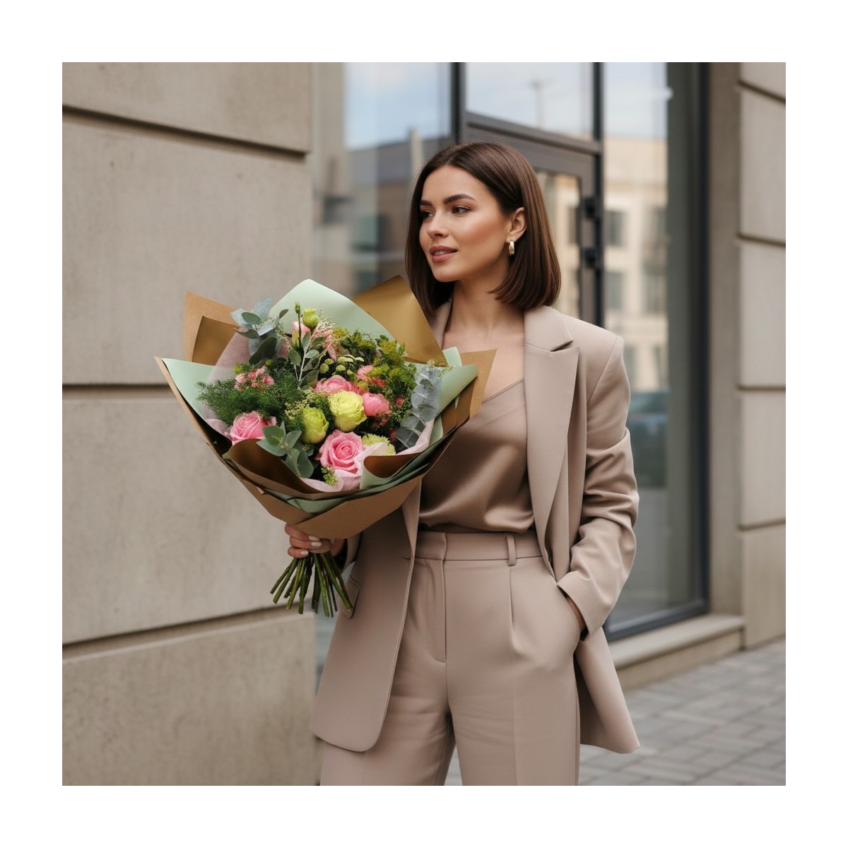 Puokštė "Gaivus Švelnumas"