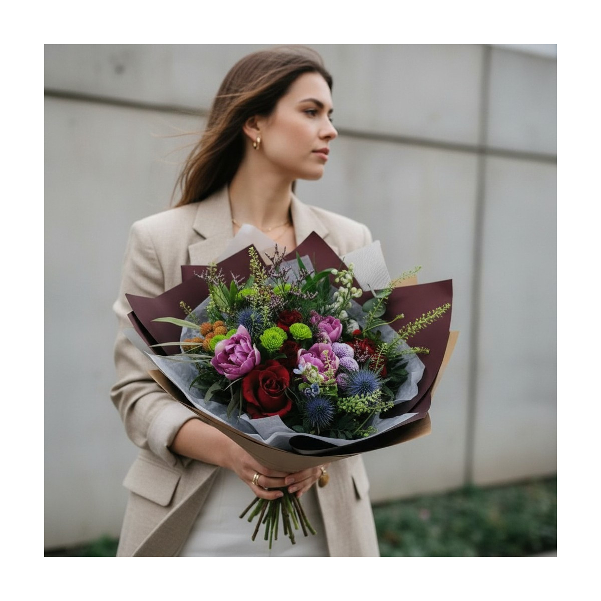 Puokštė "Burgundiškas Dangus"