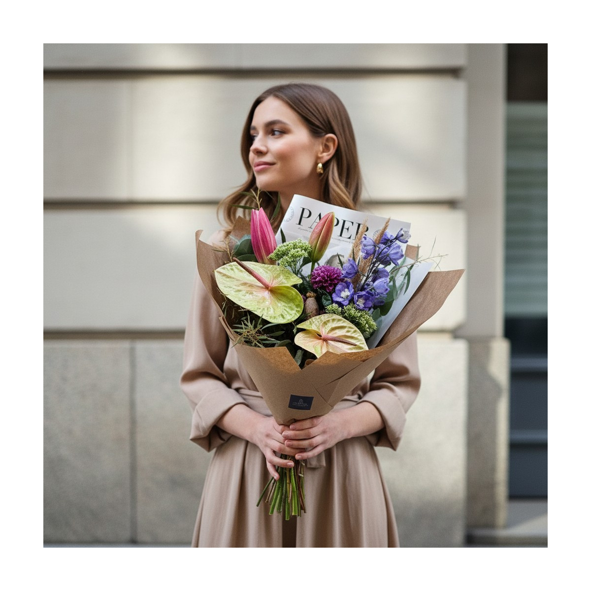 Puokštė „Urban Contrast“ — City Line...