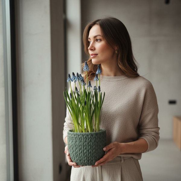 Vazoninis Augalas "Mėlynas...