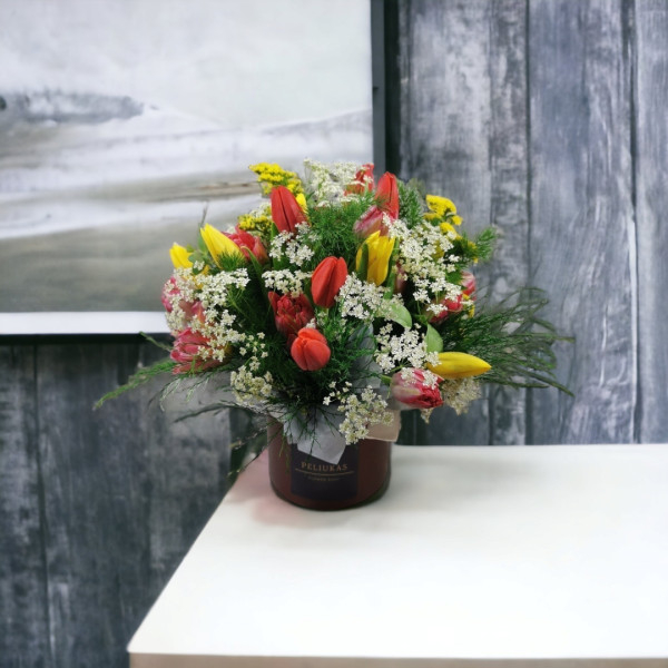 Dėžutė "Tulpių Simfonija"