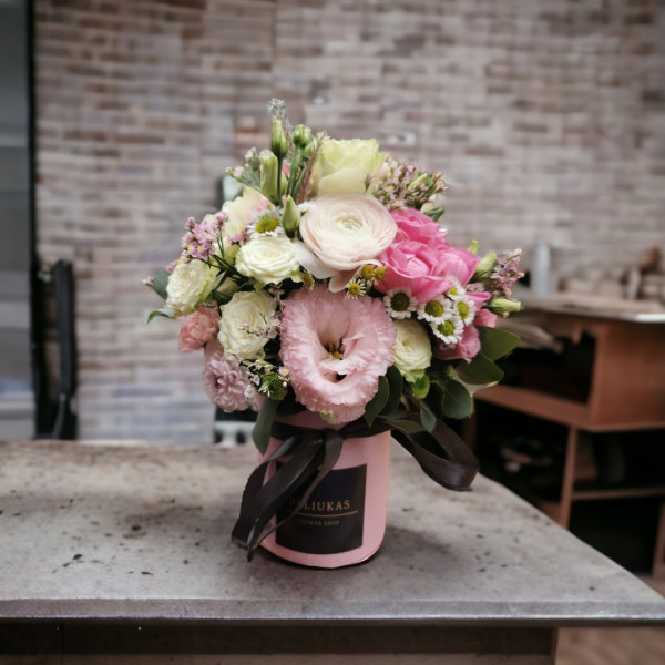 Dėžutė "Rožinė Akimirka"