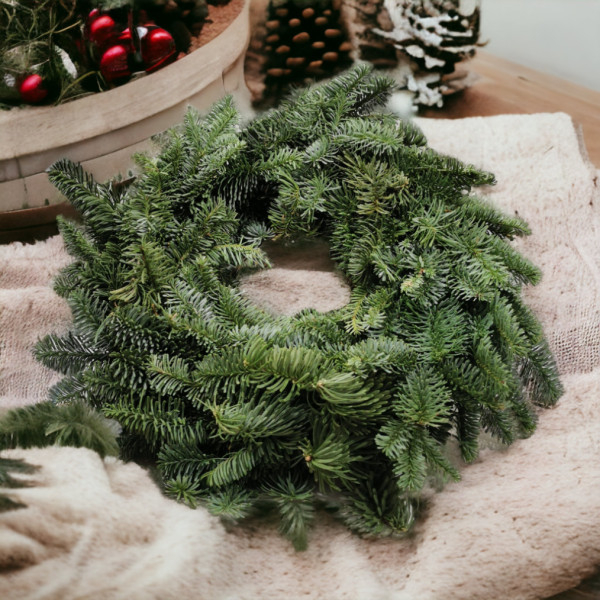 Natūralus kėnio Vainikas 30 cm