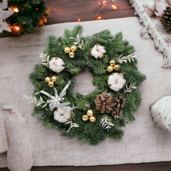 Vainikas „Švelnios Kalėdos“