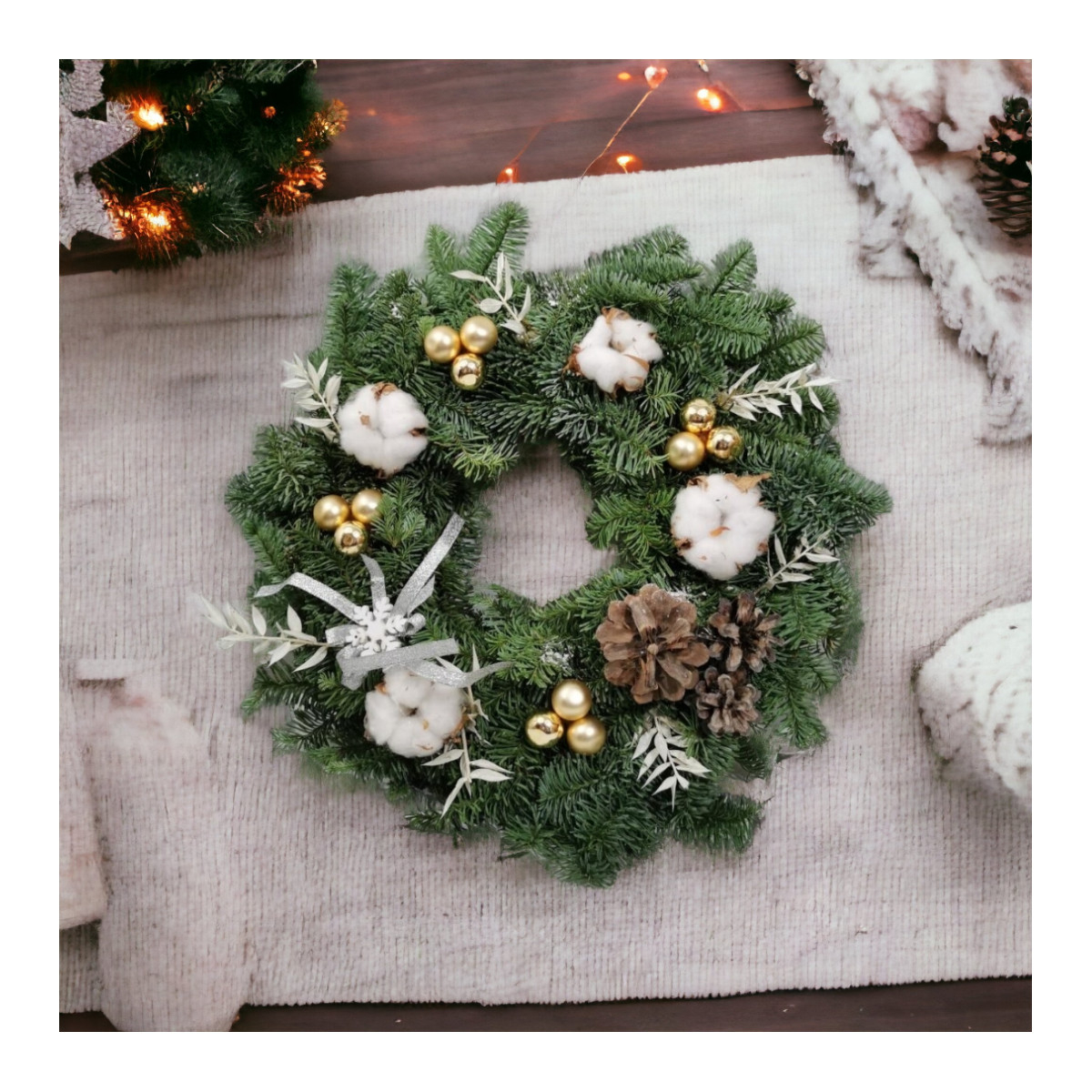 Vainikas „Švelnios Kalėdos“