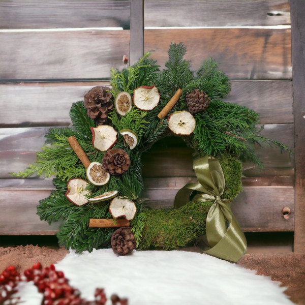 Vainikas „Kalėdų Kvapai“